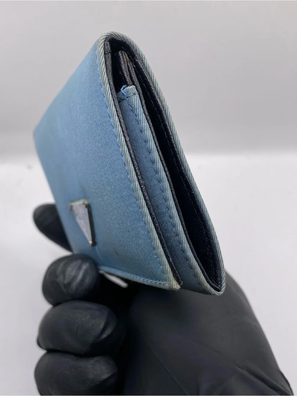 Prada Black Saffiano Leather Card Holder
